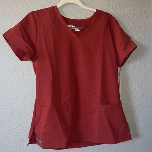 Greys Anatomy Signature Women's 3 Pocket Crossover V-Neck